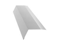 Планка карнизная 100х65 0,5 Satin с пленкой RAL 9003 сигнальный белый (3м)