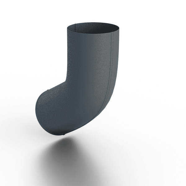 Колено сливное D100 Foramina Freeze (FRZ_D-01-Grey\Grey-0.6)