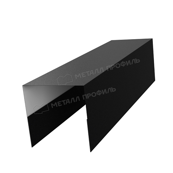 Планка П-универсальная забора 35мм 32х23 х 3000 (VikingMP-01-9005-0.45)