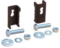 Крепление кронштейна на фальц Grand Line RAL 8017 (комплект)