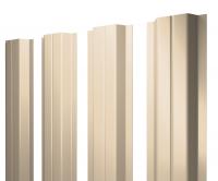 Штакетник П-образный А 0,5 Satin RAL 1015 светлая слоновая кость