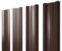 Штакетник М-образный А 0,5 PurPro Matt 275 RAL 8017 шоколад