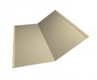 Планка ендовы нижней 300х300 0,5 Satin с пленкой RAL 1015 светлая слоновая кость (3м)