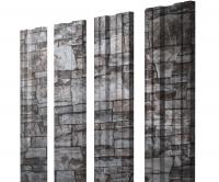 Штакетник Twin 0,45 Print Elite Fine Stone TwinColor