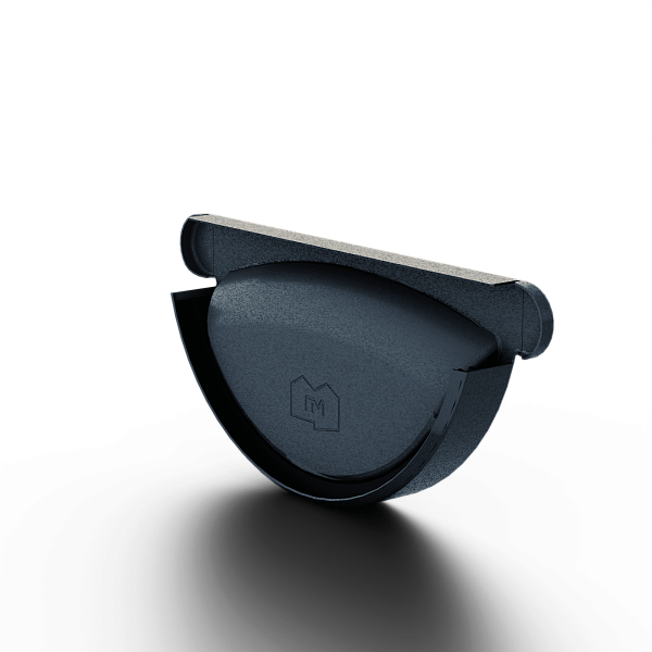 Заглушка желоба D125 Foramina Freeze (FRZ_D-01-Grey\Grey-0.6)