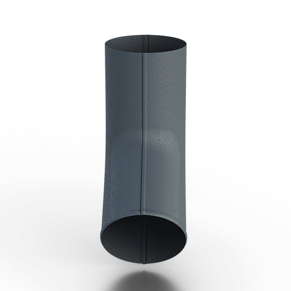 Колено сливное D100 Foramina Freeze (FRZ_D-01-Grey\Grey-0.6)