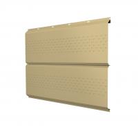 Софит ЭкоБрус new без перфорации 0,45 PE RAL 1014 слоновая кость