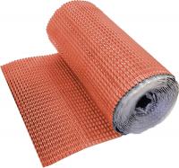 Лента для примыкания гофрированная алюминиевая Optima кирпичная, 280 мм (5м)