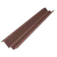 Планка примыкания верхнего (к вертикальной стене) Lux_Cl/Rom мокко