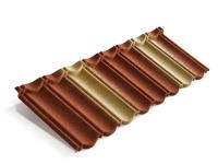 Лист Metrotile MetroBond терракотово-желтый