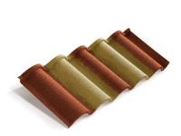 Лист Metrotile Romana терракотово-желтый