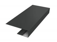 J-Профиль 18мм 0,5 Satin Matt TX RAL 7016 антрацитово-серый (2м)