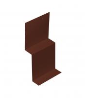 Стартовый профиль фибросайдинга 0,7 PE с пленкой RAL 8017 шоколад (3м)