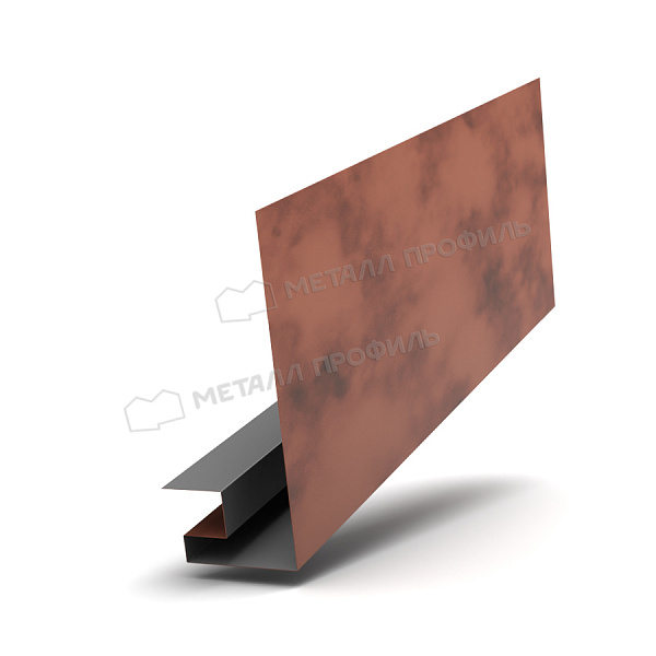 Планка откоса сложная 3D 245х75х3000 (КЛМА-02-Античный-0.5)