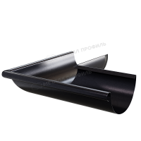 Угол желоба наружный D125 (PURMAN Д-20-9005\9005-0.6)