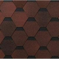 Коньково-карнизная черепица ТЕХНОНИКОЛЬ Красный оптима