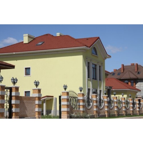 Композитная черепица LUXARD Classic бордо