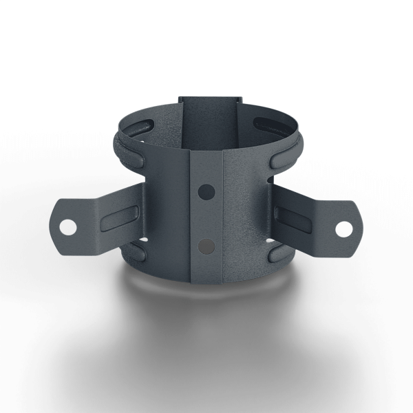 Держатель трубы D100 (на дерево) Foramina Freeze (FRZ_D-01-Grey\Grey-0.6)