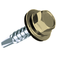Саморез 4,8х19 RAL1014 (слоновая кость)