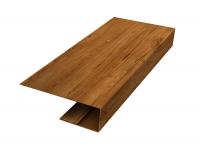 J-Профиль 18мм 0,45 Print-Double Elite Golden Wood (2,5м)