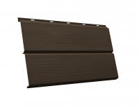 ЭкоБрус 3D 0,345 Grand Line 0,5 Rooftop Бархат с пленкой RR 32 темно коричневый