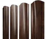 Штакетник Круглый фигурный 0,45 Print Elite Cherry Wood TwinColor