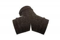 Тройник Y конька полукруглого КЧ GL шоколад