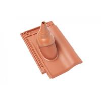 Проходная черепица с антеннной насадкой Braas 9V медный