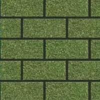 Рулонная черепица ТехноНИКОЛЬ Кирпичная кладка зеленый