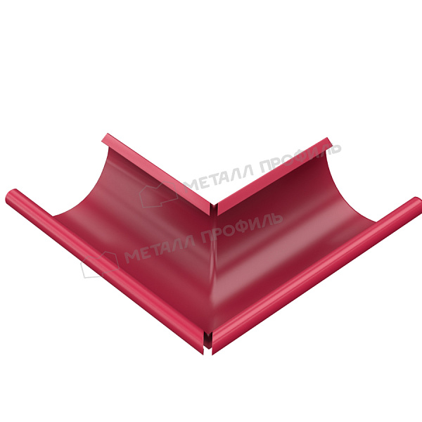Угол желоба наружный МЕТАЛЛ ПРОФИЛЬ Foramina PUR D150 Ral 3005