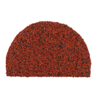 Заглушка полукруглого конька LUXARD бордо