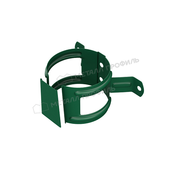 Держатель трубы (на дерево) МЕТАЛЛ ПРОФИЛЬ Foramina PUR D100 Ral 6005