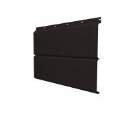 Софит ЭкоБрус с перфорацией 0,345 Grand Line 0,45 Drap ST RAL 9005 черный