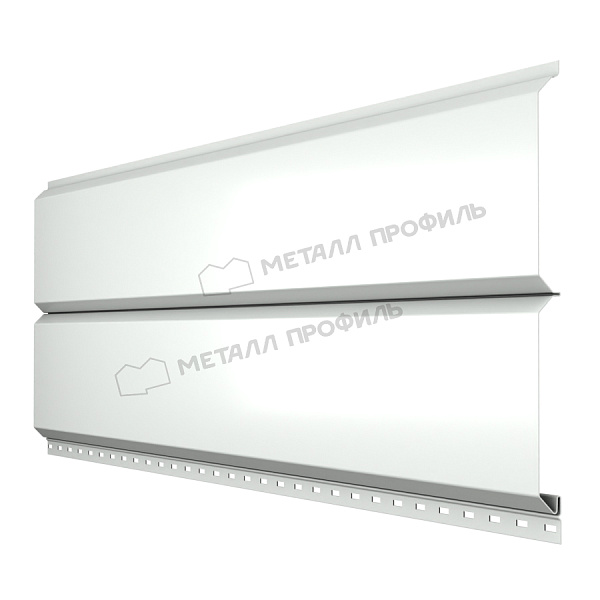 Сайдинг МЕТАЛЛ ПРОФИЛЬ Lбрус-15х240 (VikingMP-01-9003-0.45)