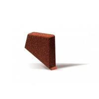 Заглушка фронтонной планки Mtile правая скарлет