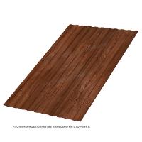Профилированный лист С-8x1150-B (ECOSTEEL-01-МореныйДуб-0,5)