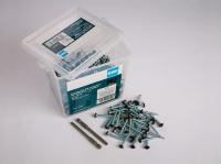 Саморезы AeroDek Quadr серый (250шт)