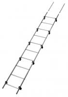 Лестница кровельная Grand Line RAL 9006 2,76м