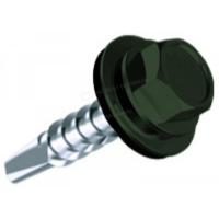 Саморез 4,8х19 RAL6020 (зеленый хром)