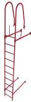 Лестница стеновая Grand Line RAL 3003 2,76м