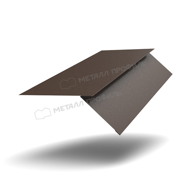 Планка карнизная FASTCLICK 130х80х2000 (VALORI-20-Темный Брауни-0.5)