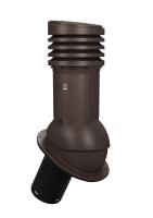 Вентиляционный выход Wirplast Wirovent Evo Normal E09 125 RAL 8019