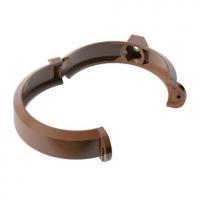 Хомут трубы универсальный ТЕХНОНИКОЛЬ ПВХ 125/82, коричневый