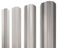 Штакетник М-образный B фигурный 0,45 Print Elite Milky Wood TwinColor