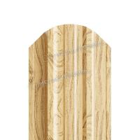 Штакетник металлический МП TRAPEZE-O 16,5х118 (ECOSTEEL-01-Сосна-0.5)