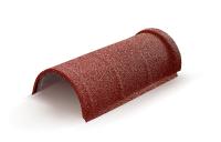 Конек полукруглый одинарный AeroDek Tradition /Firenze терракота