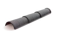 Конек полукруглый тройной AeroDek Tradition /Firenze античный серый