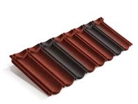 Лист Metrotile MetroBond красно-черный