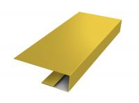 J-Профиль 18мм 0,45 PE с пленкой RAL 1018 цинково-желтый (3м)