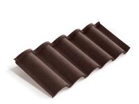 Лист Metrotile Romana коричневый